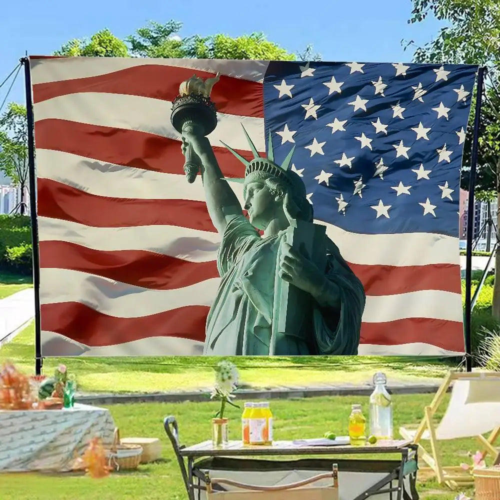 American Flag USA Printed Large Flag Art Science Fiction Room Home Decor Decor Banner