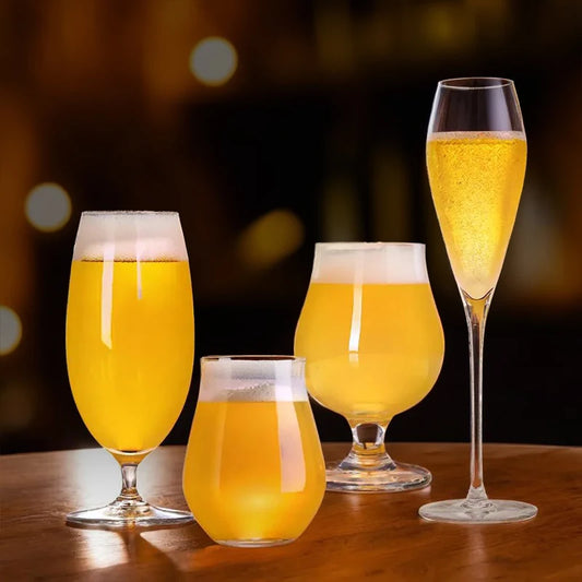 Craft Beer Cup Transparent Beer Mug Classical Draft Beer Cups Personality Cold Drink Cup Party Bar Accessory Pub Club Tools