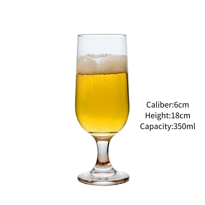 Craft Beer Cup Transparent Beer Mug Classical Draft Beer Cups Personality Cold Drink Cup Party Bar Accessory Pub Club Tools