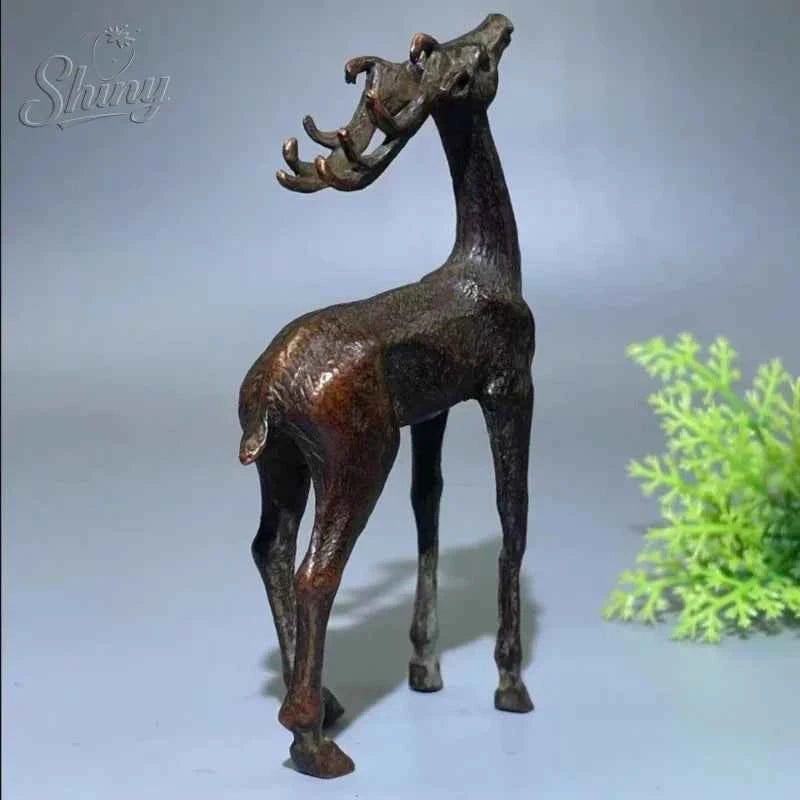 Antique Retro Deer Mascot with You All The Way Home Desktop Decorations