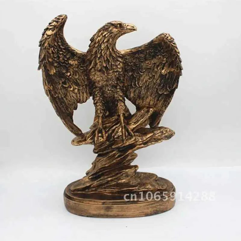 New Decoration Living Room European Style Creative Open Home Modern Sculpture Resin Angel Art Accessories Statue Art Eagle Home