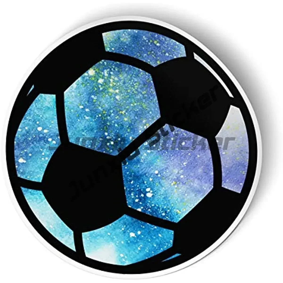 Flag Soccer Club Fan Girl Sticker Cartoon Funny Flag Soccer College Sport Decal Stickers for Cars Helmet Motorcycle Stickers