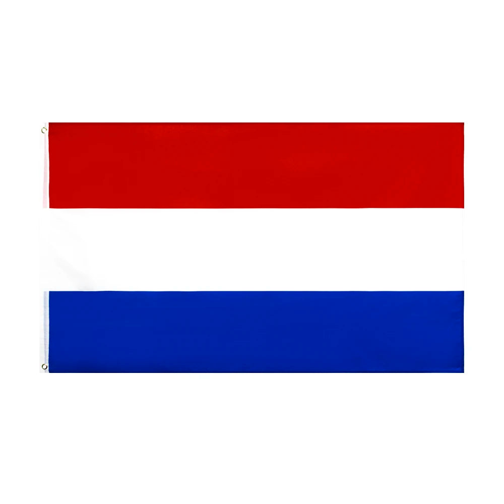 Netherlands Flag 90x150cm Nl Nld Holland Netherlands Dutch National hanging Flag polyester for decoration