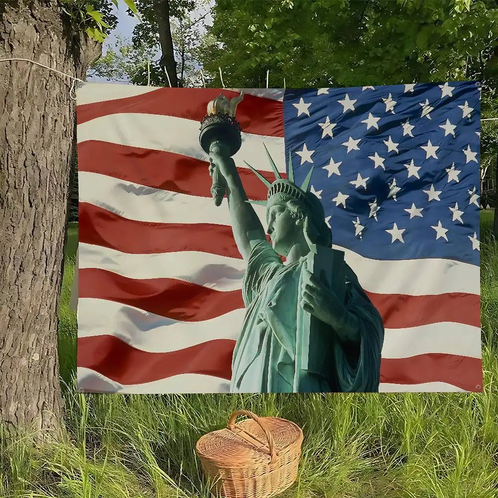 American Flag USA Printed Large Flag Art Science Fiction Room Home Decor Decor Banner