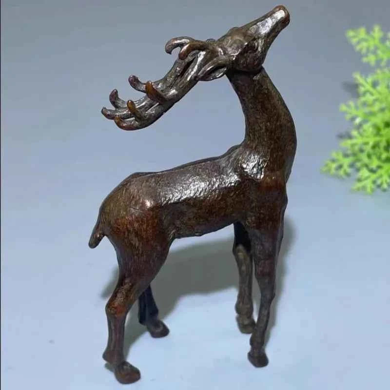 Antique Retro Deer Mascot with You All The Way Home Desktop Decorations