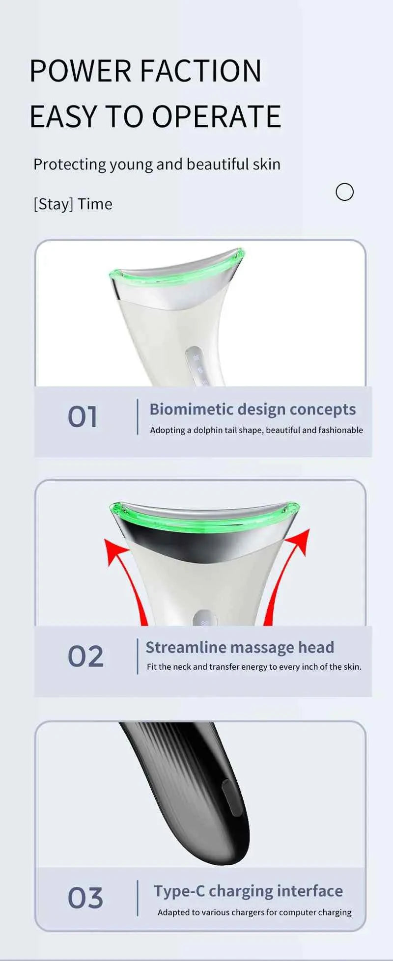 Anti-Wrinkle Anti-Aging Massager Tools For Face For Women