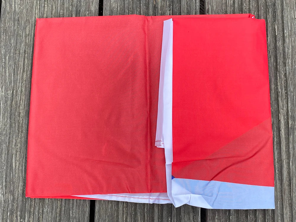 xvggdg    czech Flag 3ft x 5ft Hanging czech republic  Flag Polyester standard Flag Banner