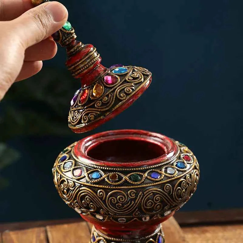 Home decoration, living room, TV cabinet, entrance, light luxury handicrafts, exotic ornaments