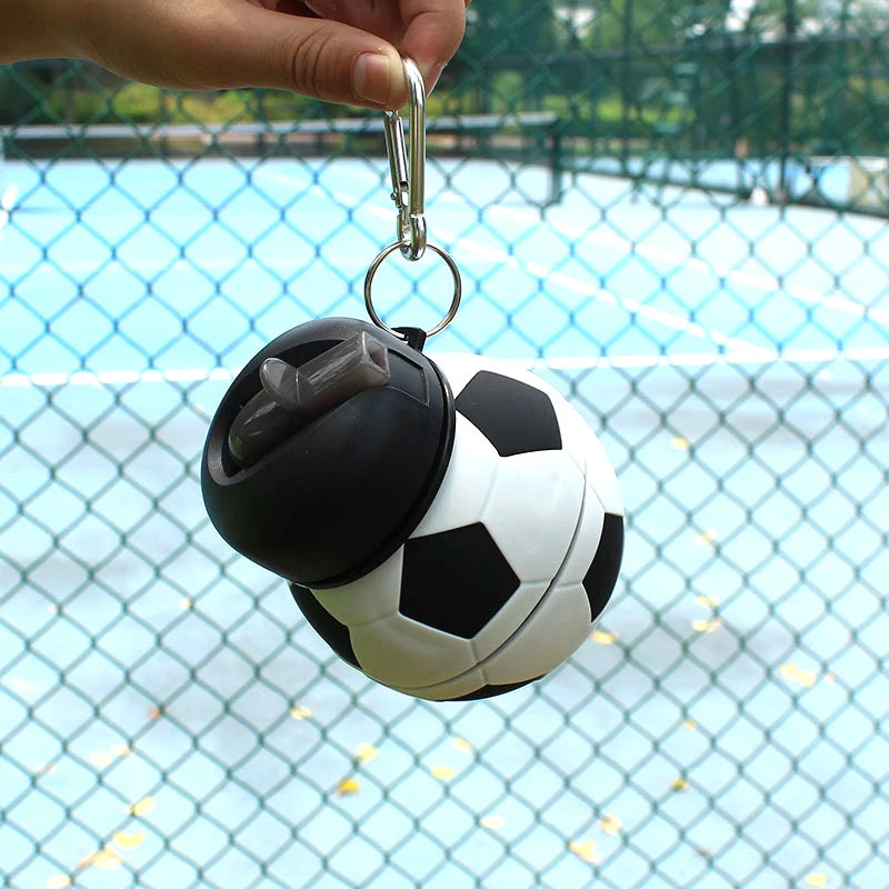 Fold Water Bottle Cups Mug Outdoor Sports Basketball Football Baseball Tennis Golf School Leakproof Portable Kids Water Bottle