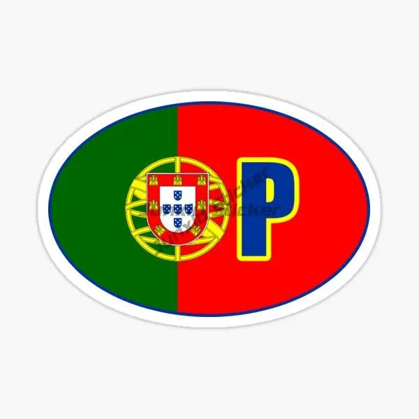Portugal Flag Map National Emblem Creative PVC Sticker for Decorate Car Motorcycle Bicycle Helmet Window Wall Decal Accessories