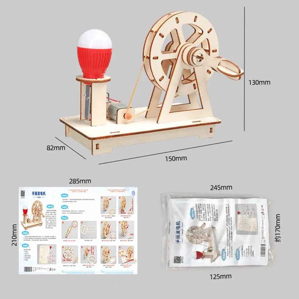 Kids STEM Toys DIY Physical Model Science Experiment Educational Toy Handmade Small Production Assembly Craft Technology Project