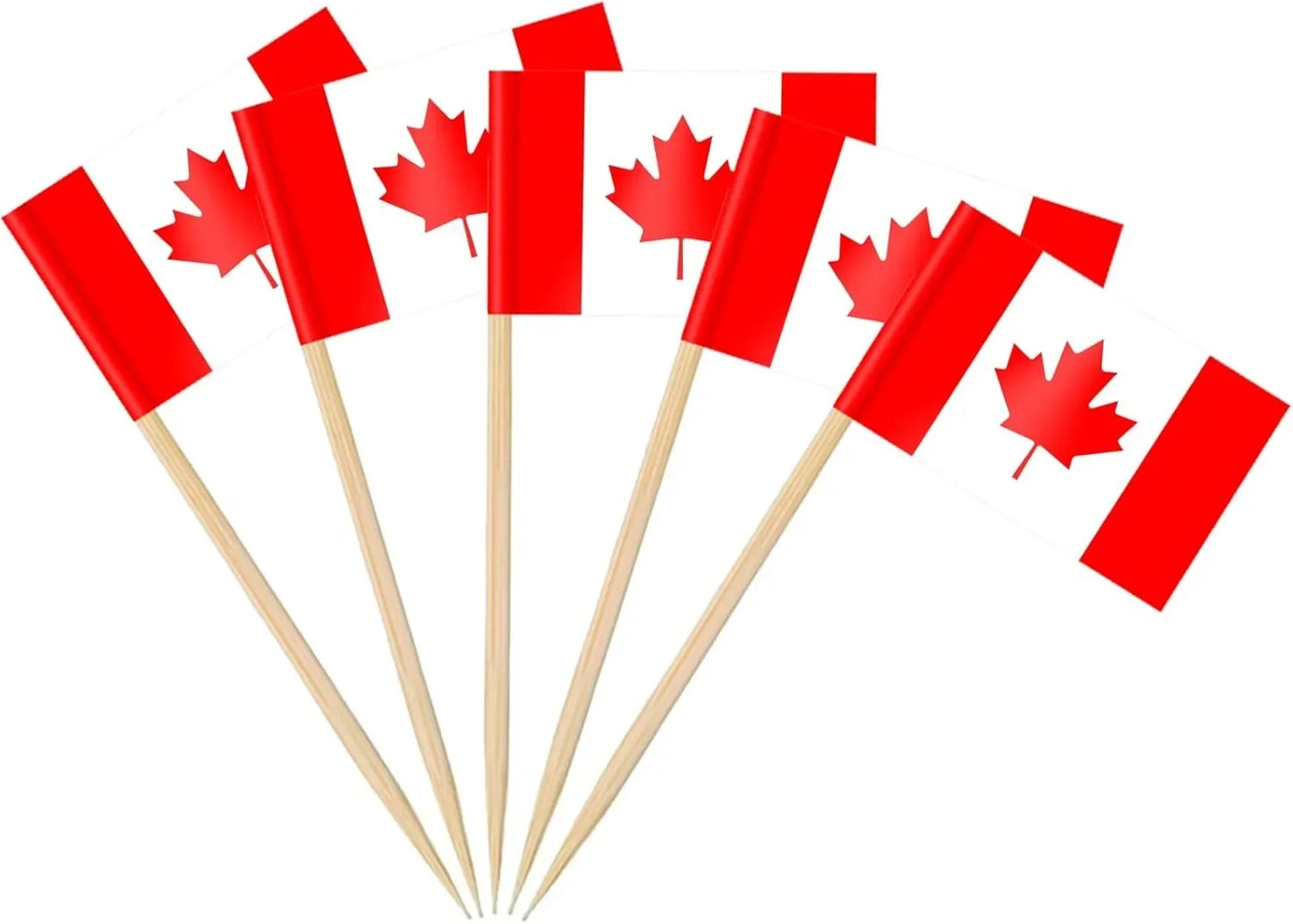 England Flag Toothpick,100 Pcs England Cupcake Toppers, Small England Stick Flags Double-sided for Football Party Decorations