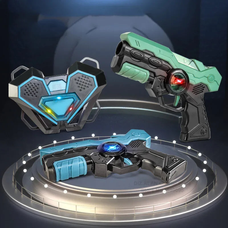 Infrared Toy Guns Play Set kids Laser Tag Battle Game Laser Strike Electric gun Weapon Pistol For Boys Children Indoor Outdoor