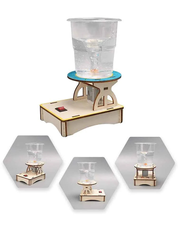 Kids Science Toys DIY STEM Technological Physics Learning Kit Funny Electric Eddy Simulation Teaching Aids Educational Toys