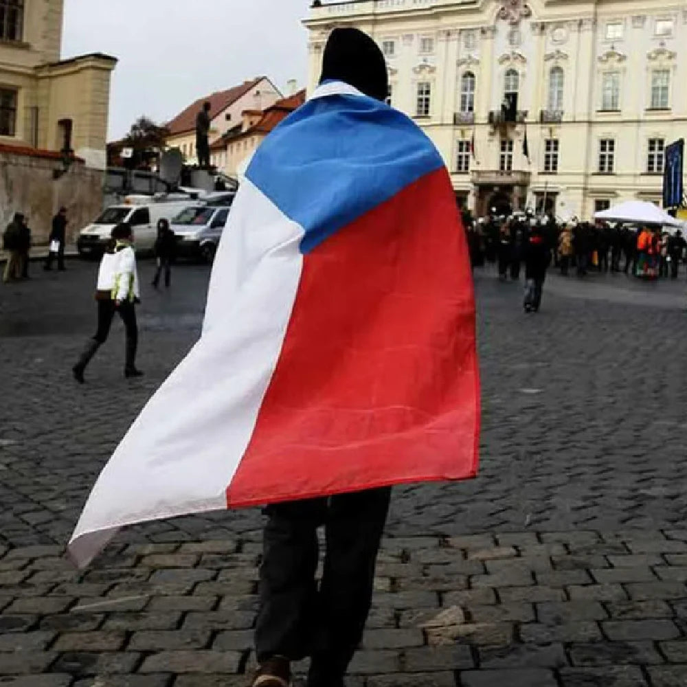 90X150cm Czech Republic flag for Countries World Event Decorative Flags