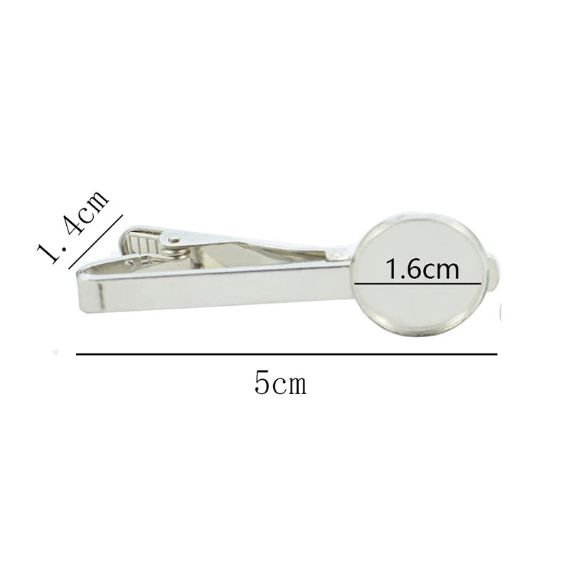 Europe Countries National Flag Tie Clips Men Fashion Metal Tie Bar Clip Spain UK France Italy Poland Flag Pins