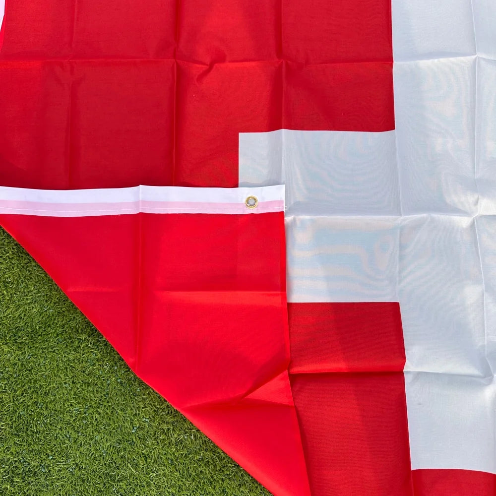 Switzerland Flag 150x90cm Large 3x5 FT Swiss Cross Flag Polyester Double Stitched Outdoor Indoor Decoration