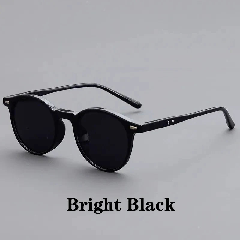 Round Sunglasses for Women Men Circular Sun Glasses Female Oval Eyewear Oculos De Sol for Male Female Eyeglasses
