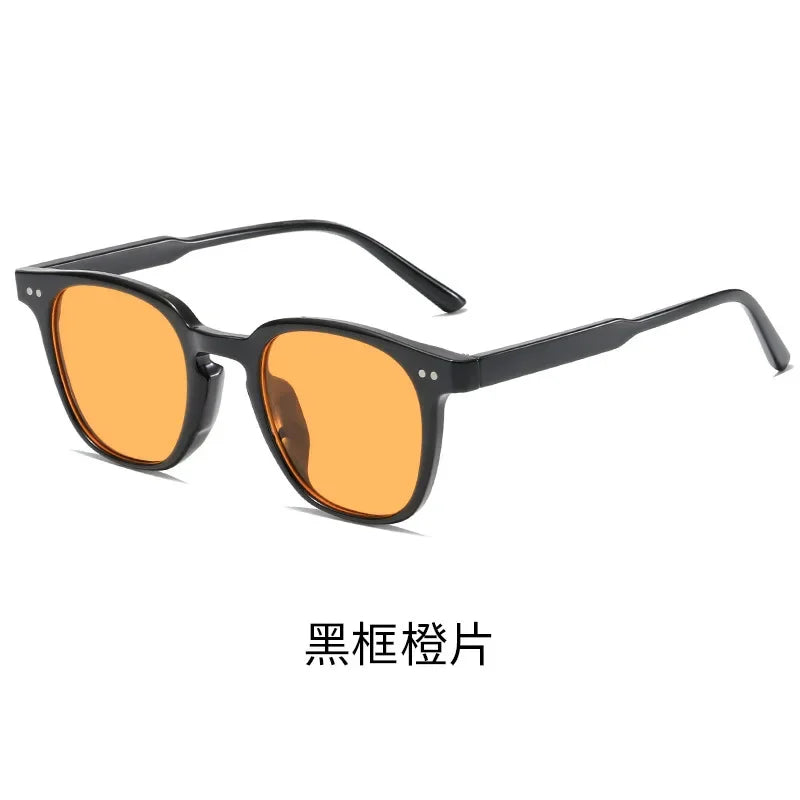 Sunglasses for women, summer, high-end, ins, UV protection, strong light, brown, myopia, sunglasses, men's trendy driving