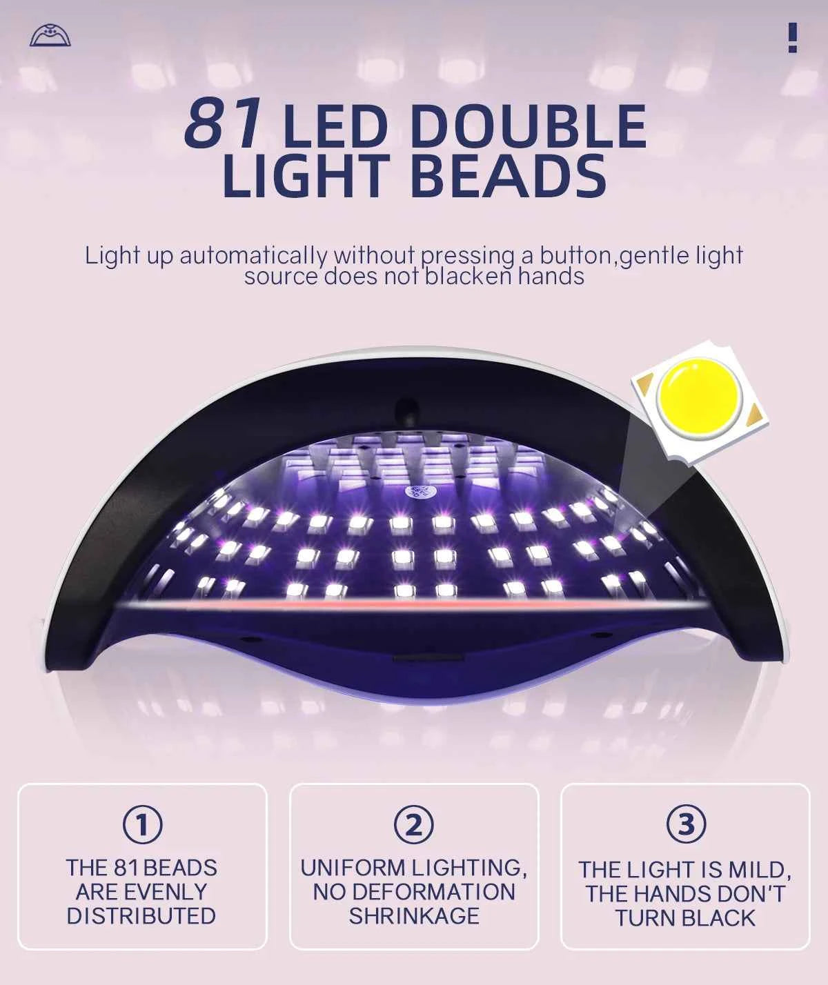 UV LED Nail Lamp 380W Nail Curing Lamps