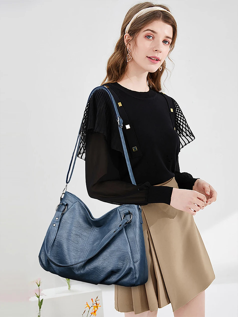 Fashionable Simple Tote Bag High Quality  Large Capacity Women's Shoulder Bags