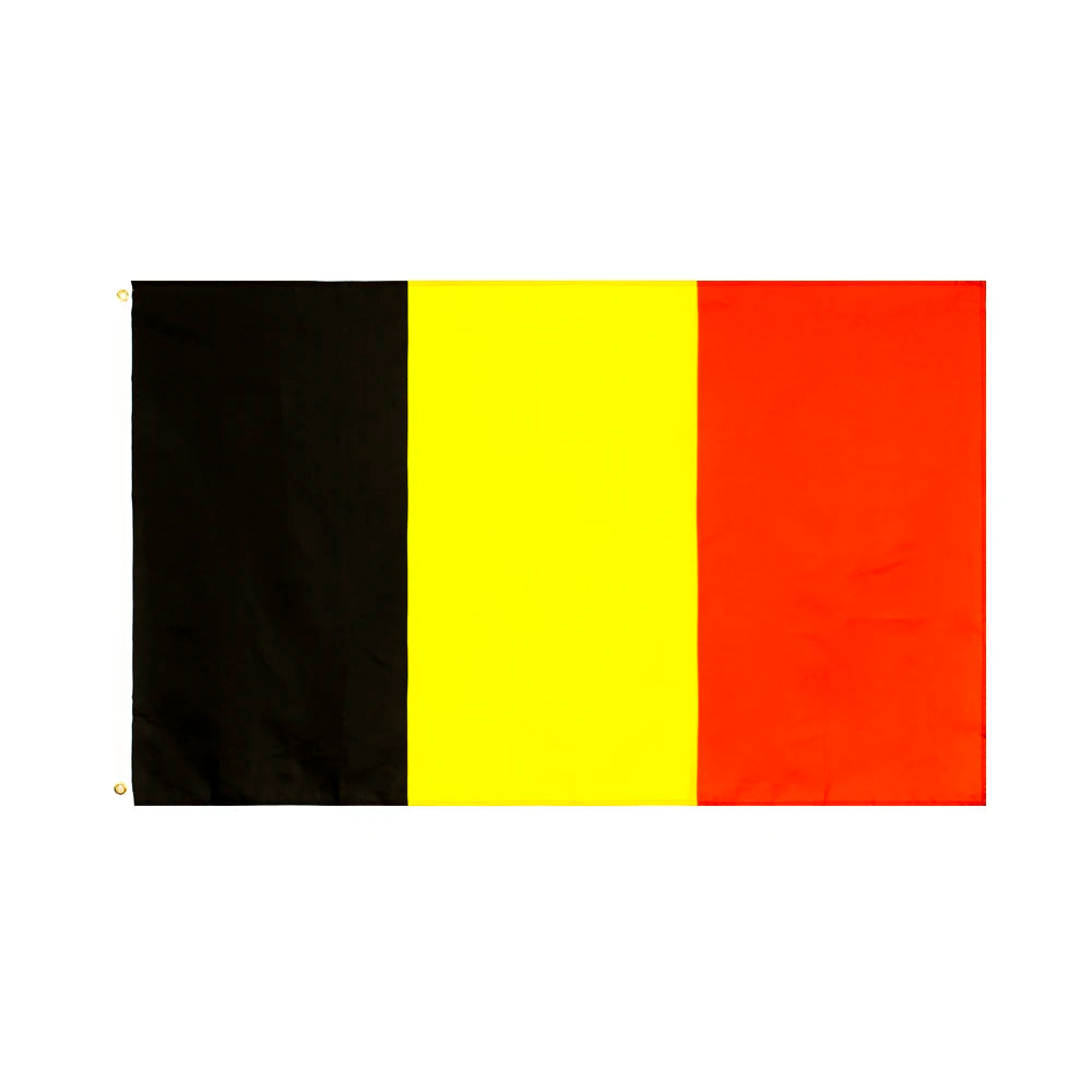 Belgium flag 90x150cm Belgium national hanging polyster banner Belgium flag