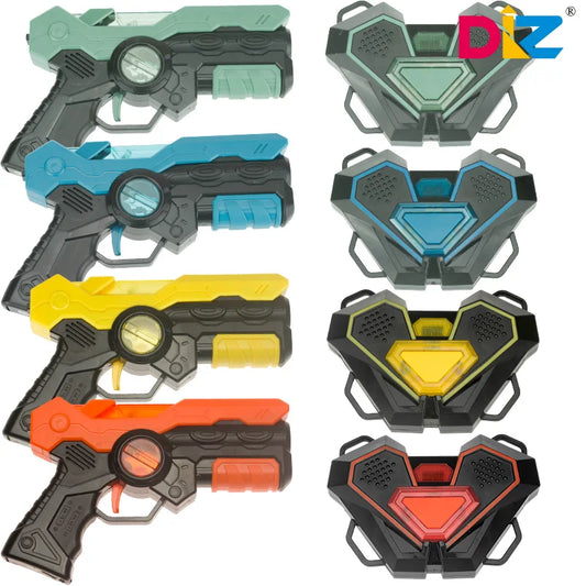 Infrared Toy Guns Play Set kids Laser Tag Battle Game Laser Strike Electric gun Weapon Pistol For Boys Children Indoor Outdoor