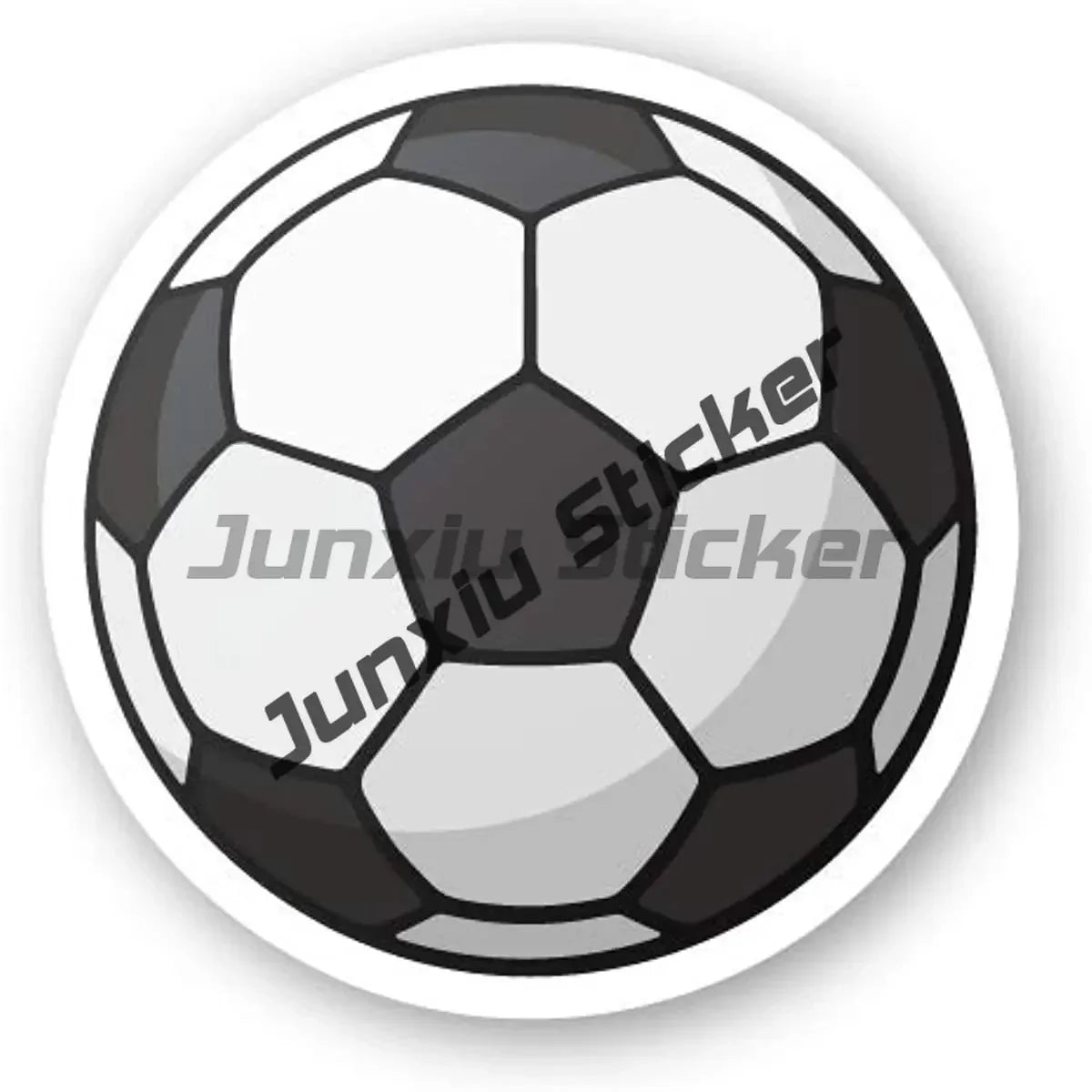 Flag Soccer Club Fan Girl Sticker Cartoon Funny Flag Soccer College Sport Decal Stickers for Cars Helmet Motorcycle Stickers