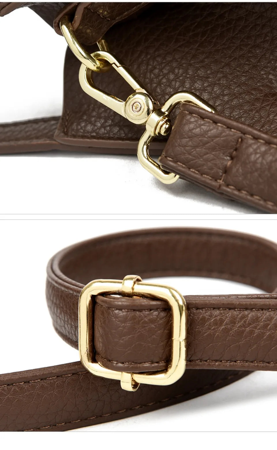 High Quality Pu Leather Purse Ladies Shoulder Crossbody Bag Medium Casual Tote Bag