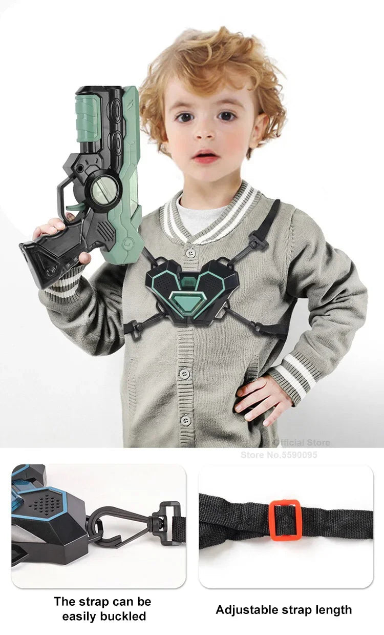 Infrared Toy Guns Play Set kids Laser Tag Battle Game Laser Strike Electric gun Weapon Pistol For Boys Children Indoor Outdoor