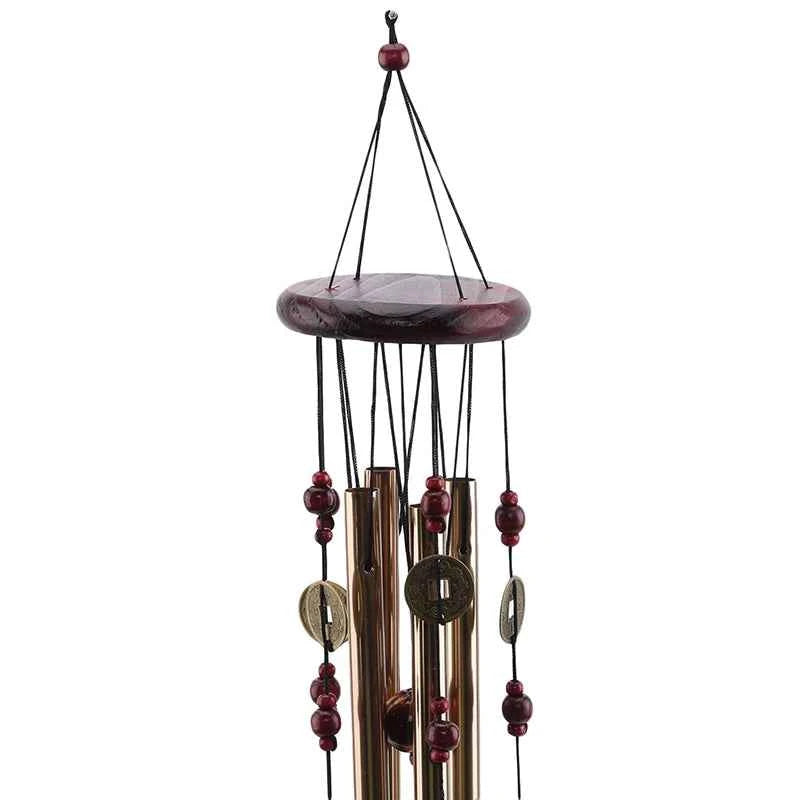 Living Wind Chimes Yard Garden Decor Copper Wind Chimes Outdoor Antique Tube Bells Wall Hanging Home Decoration