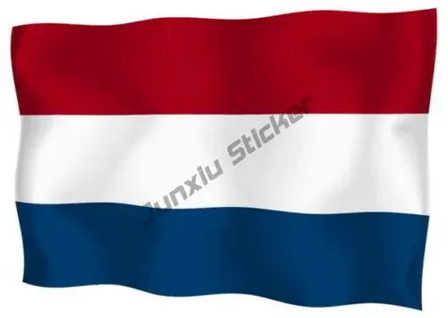 Netherlands Flag Naval Jack Flag  Decal Netherlands Football Amsterdam Flag Waterproof Sunscreen Decal Accessories Sticker