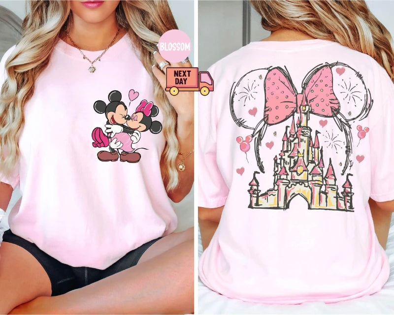 Mickey and Minnie OVERSIZED T- SHIRT