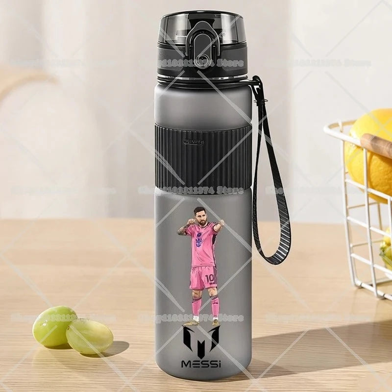 550ml CR7 Sports Water Bottles Football Star Ronaldos Frosted Bottle Outdoor Travel Gym Fitness Jugs Portable Drinking Cups Gift