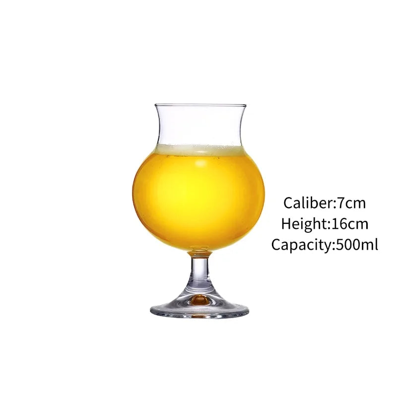 Craft Beer Cup Transparent Beer Mug Classical Draft Beer Cups Personality Cold Drink Cup Party Bar Accessory Pub Club Tools