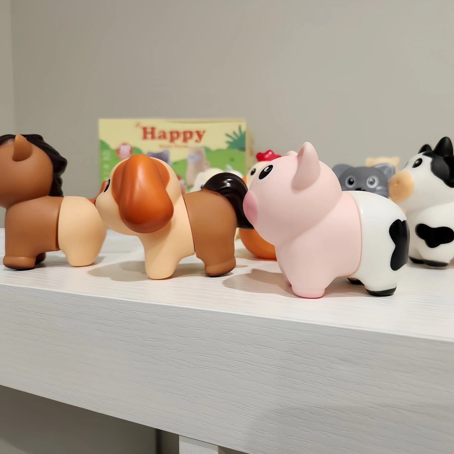 Toddler Toys,Montessori Preschool Learning Activities Animal Toy for Boys Girls,10 pcs Little People Animals Matching Games Fine