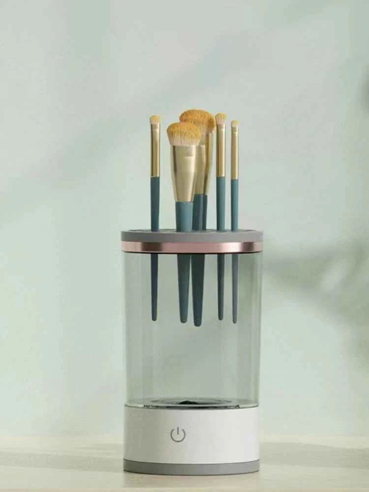 Makeup Brush Cleaner Is An Automatic Rotating Brush Cleaner For Deep Cleaning One Click Operation Is Suitable For All Makeup
