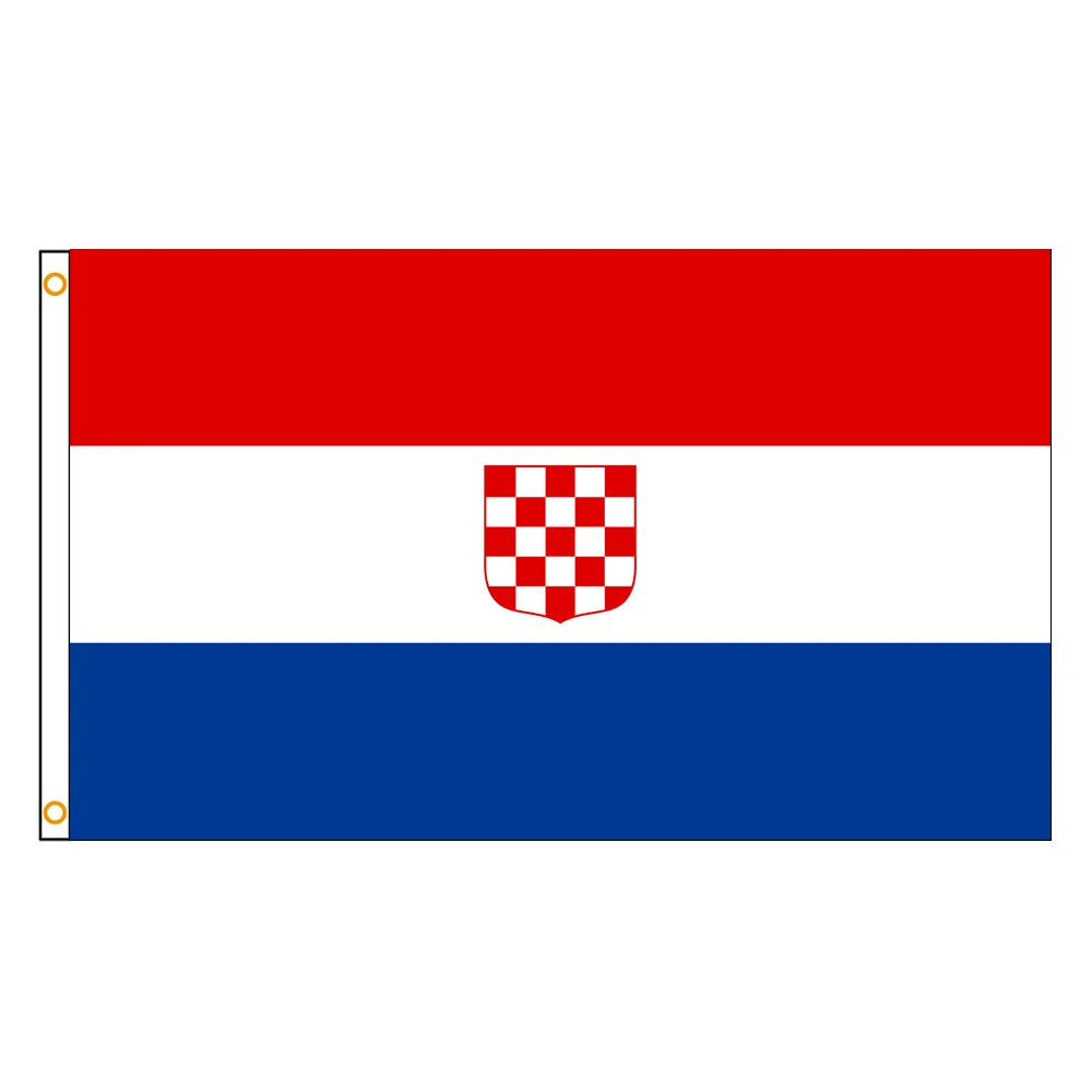 3x5 Ft Banate of Croatia Flag Vivid Color and Fade proof Canvas Croatian Historical Flags Polyester with Brass Grommets 3 X 5 Ft