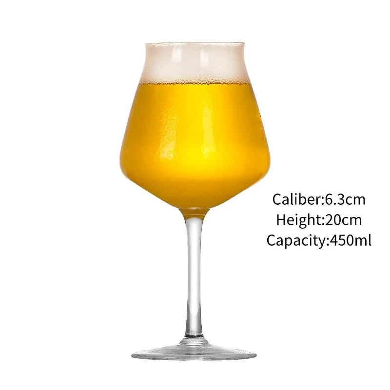Craft Beer Cup Transparent Beer Mug Classical Draft Beer Cups Personality Cold Drink Cup Party Bar Accessory Pub Club Tools