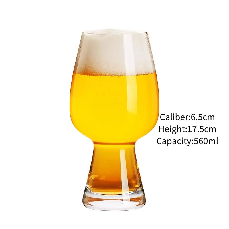 Craft Beer Cup Transparent Beer Mug Classical Draft Beer Cups Personality Cold Drink Cup Party Bar Accessory Pub Club Tools