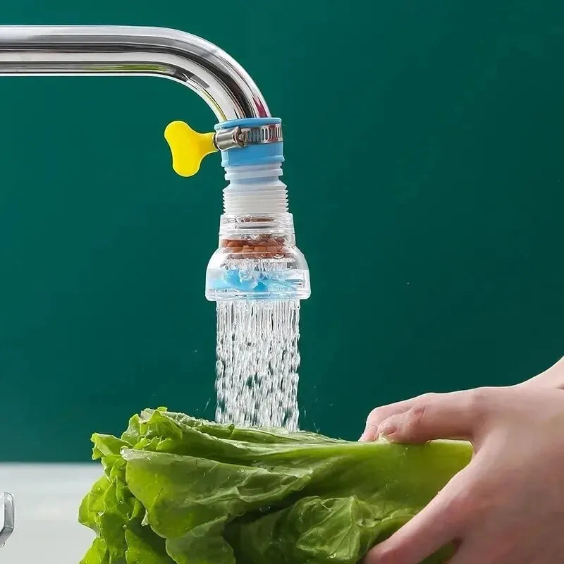 Kitchen Anti-Splashing Faucet Can Rotate Extend The Filter Home Universal Water Faucet Multifunction Wash Basin Shower Faucet