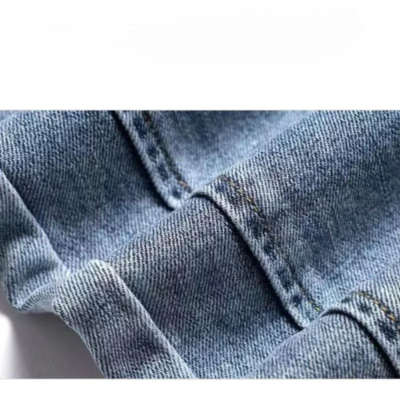 Cargo Korean Version of High Waist Pants Loose Slimming Straight Jean