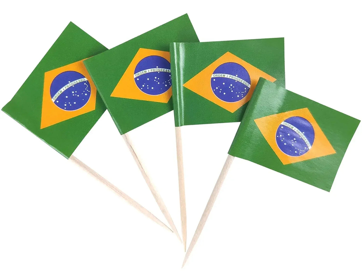 England Flag Toothpick,100 Pcs England Cupcake Toppers, Small England Stick Flags Double-sided for Football Party Decorations