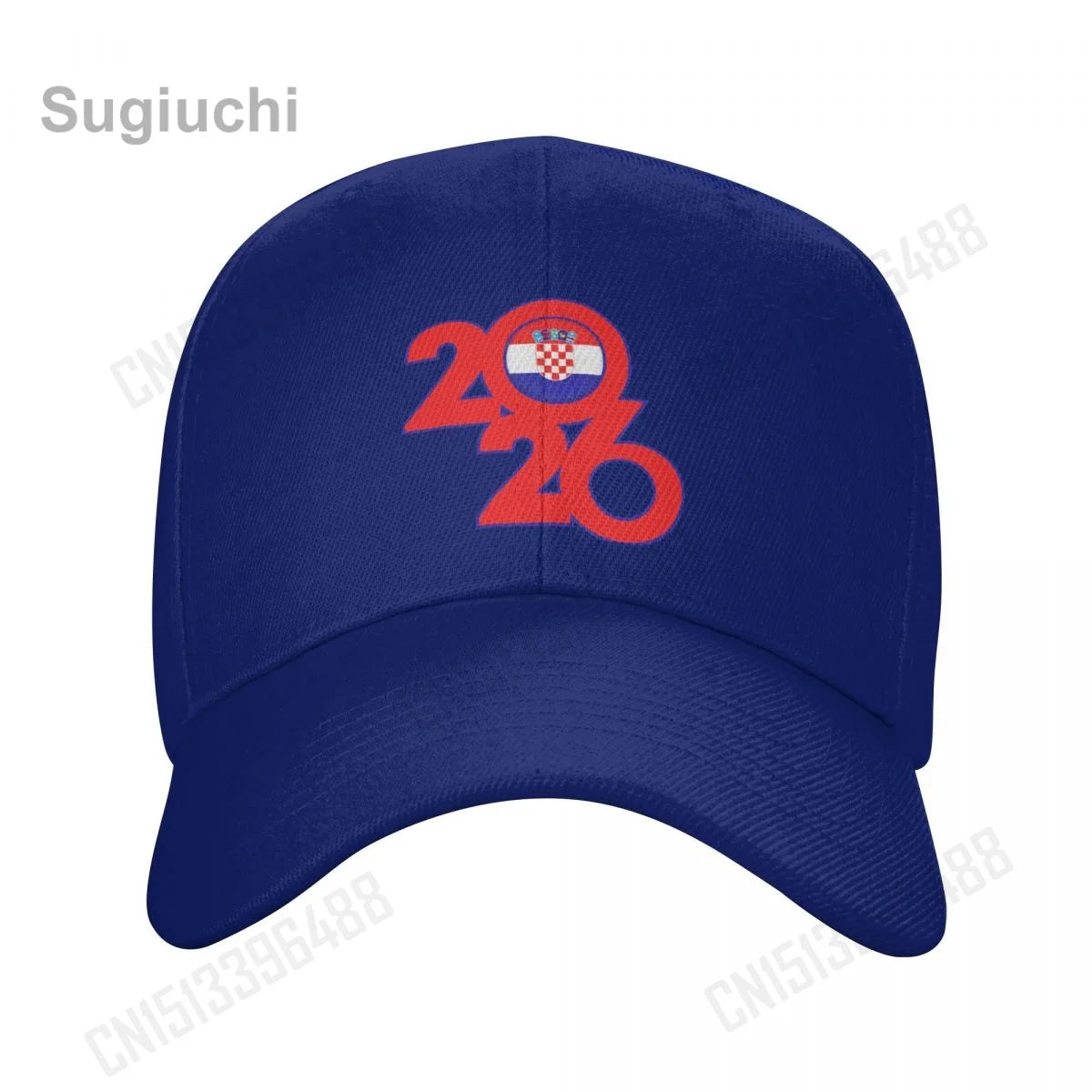 Croatia Flag With 2026 Baseball Cap Sun Breathable Adjustable Men Women Outdoor Soccer Hat For Fans Gift