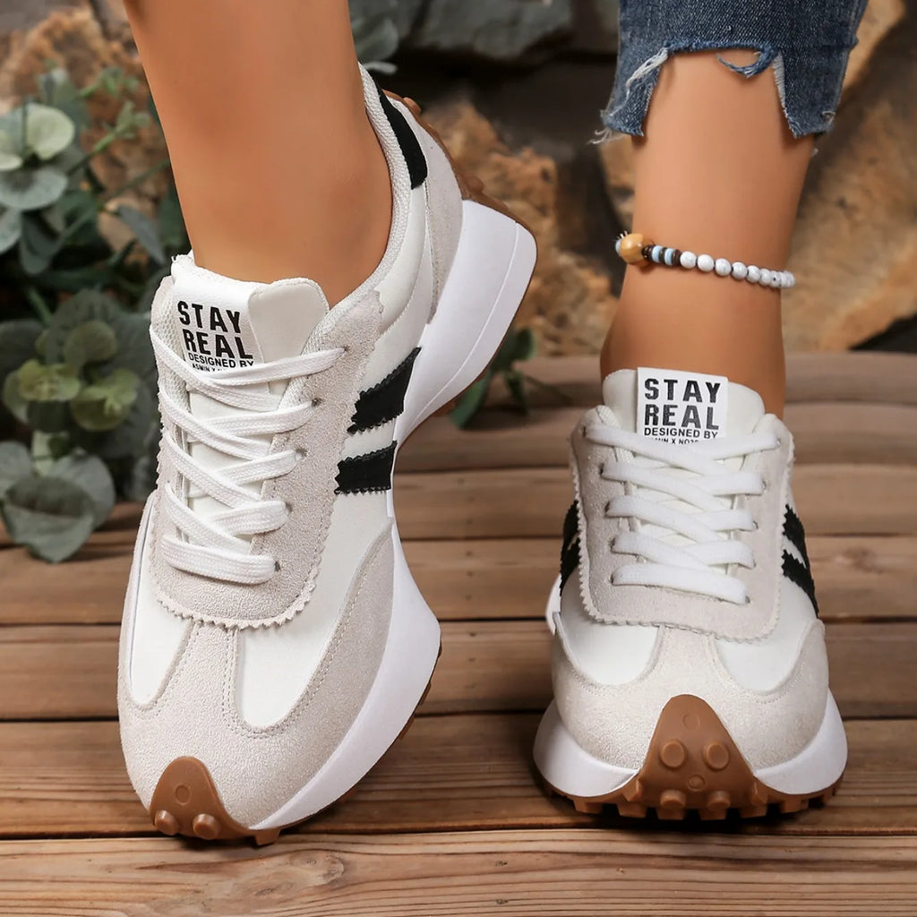 2025 New Trendy Women Casual Shoes Autumn Versatile Height