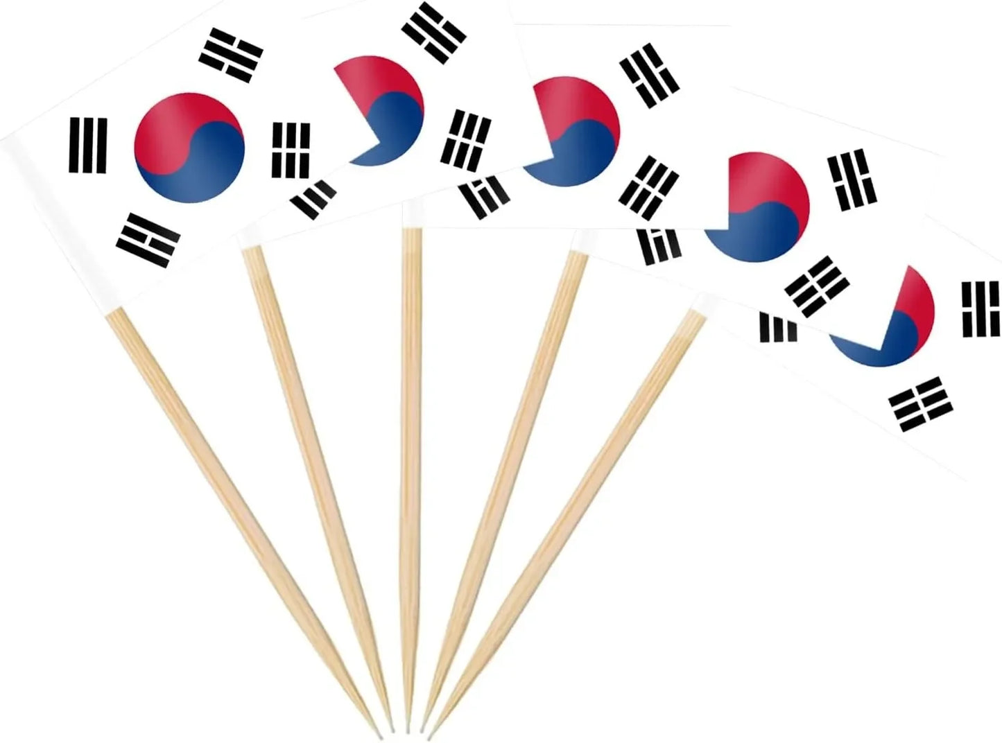 England Flag Toothpick,100 Pcs England Cupcake Toppers, Small England Stick Flags Double-sided for Football Party Decorations
