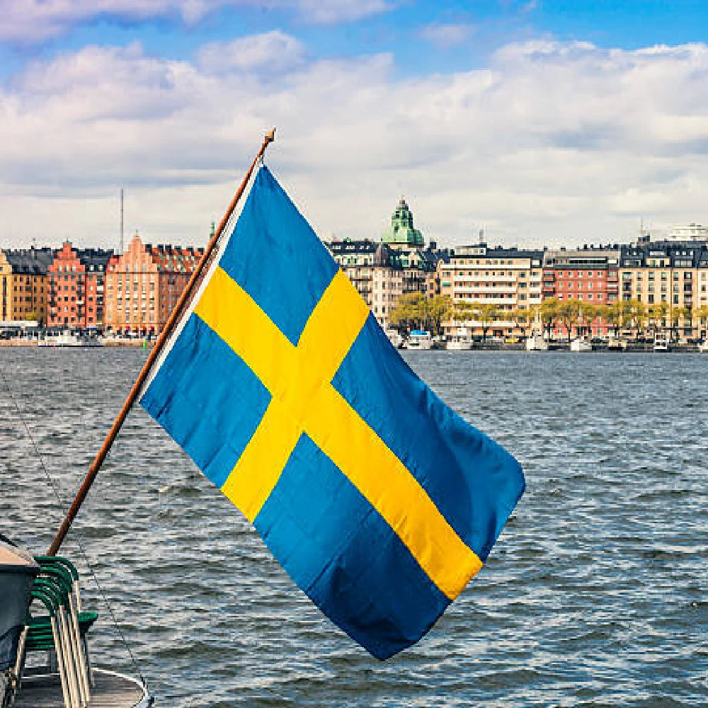 90x150cm Konungariket Sverige Sweden Flag