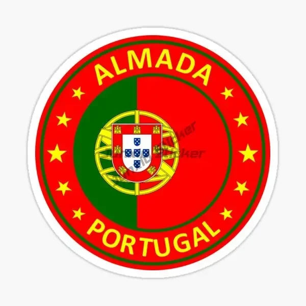 Portugal Flag Map National Emblem Creative PVC Sticker for Decorate Car Motorcycle Bicycle Helmet Window Wall Decal Accessories