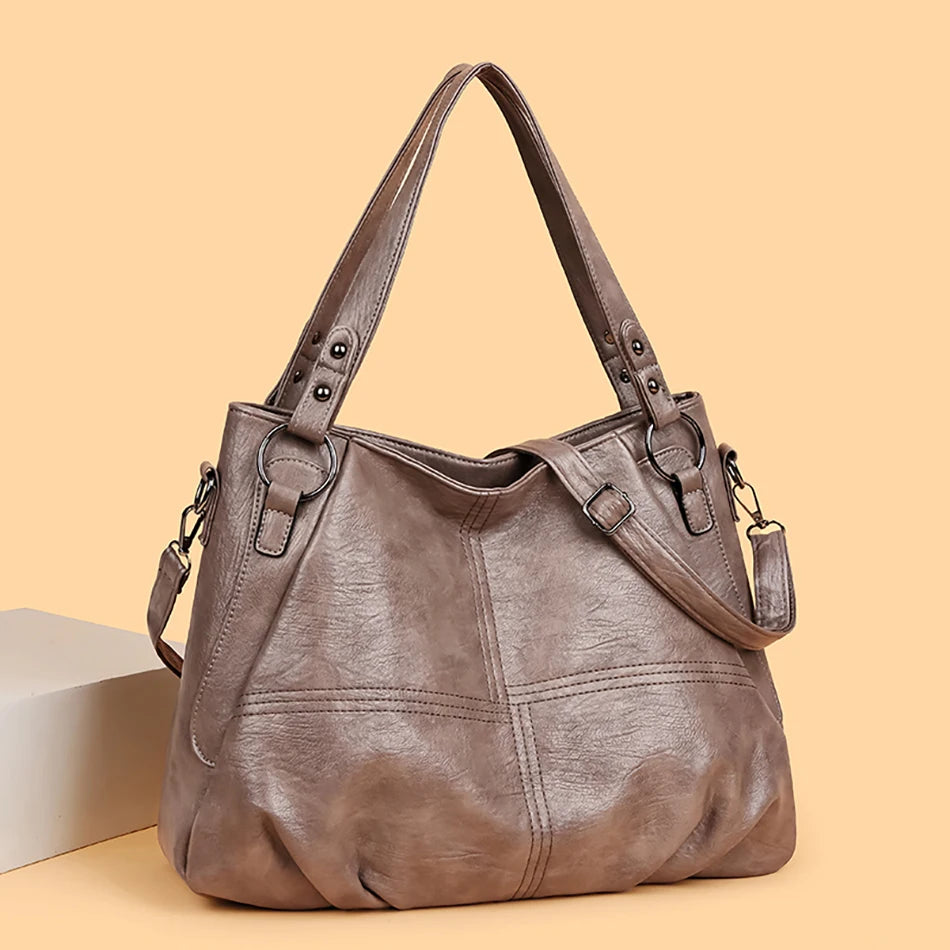 Fashionable Simple Tote Bag High Quality  Large Capacity Women's Shoulder Bags