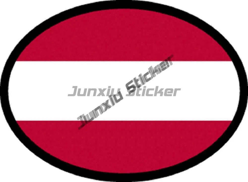 Coat of Arms Austria Car Stickers Austria Shield Emblem Decal Grza Vienna Heart Travel Stamp Cover Scratches Decor Accessories